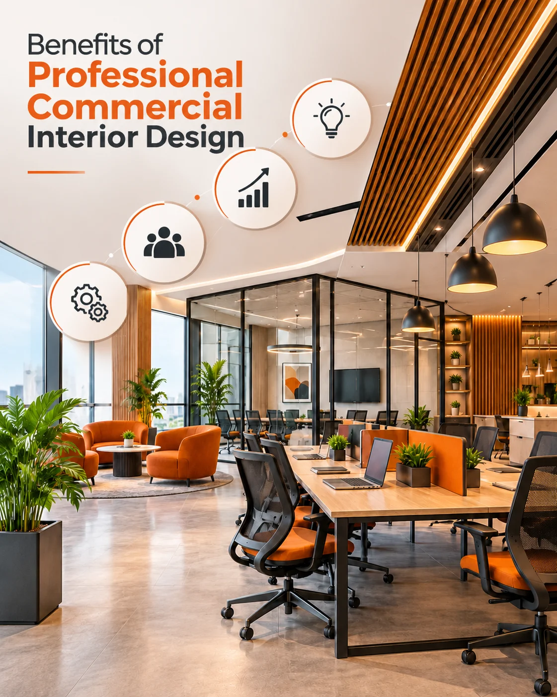 Commercial Interior Design in Madurai by AMAR