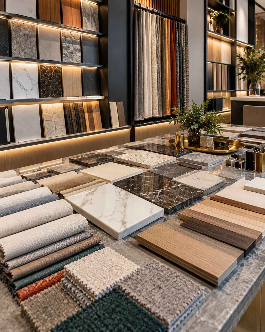 Interior Design Materials & Finishes - Wall Panels & Flooring
